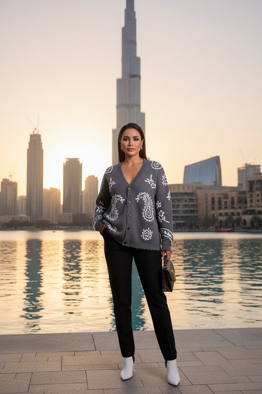 Knitted Sweater Men And Women Couple Jacket